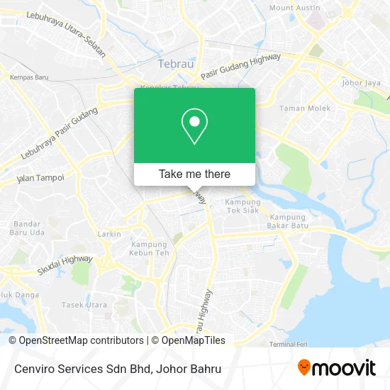 Cenviro Services Sdn Bhd map