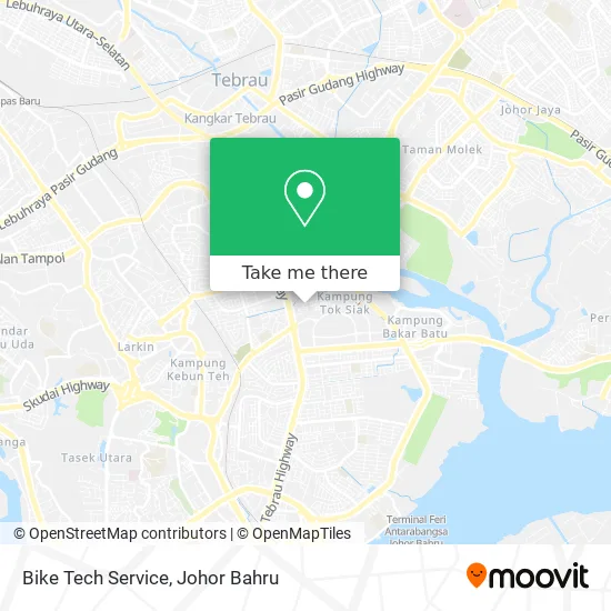 Bike Tech Service map