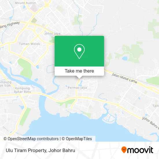 Ulu Tiram Property map