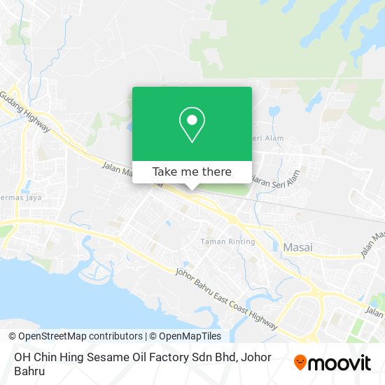 OH Chin Hing Sesame Oil Factory Sdn Bhd map