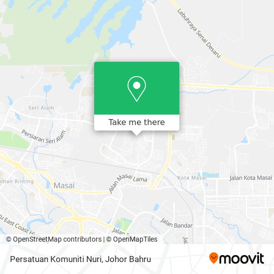 Persatuan Komuniti Nuri map