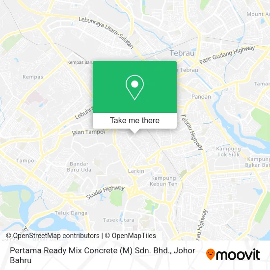 Pertama Ready Mix Concrete (M) Sdn. Bhd. map