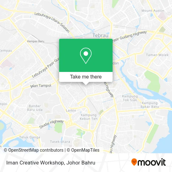 Iman Creative Workshop map