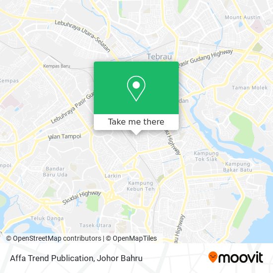 Affa Trend Publication map