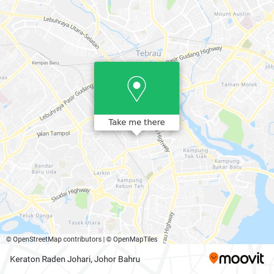 Keraton Raden Johari map