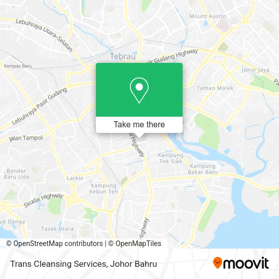 Trans Cleansing Services map