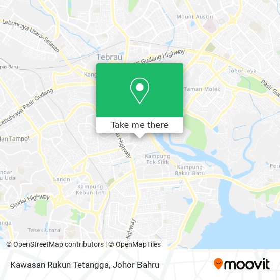 Kawasan Rukun Tetangga map