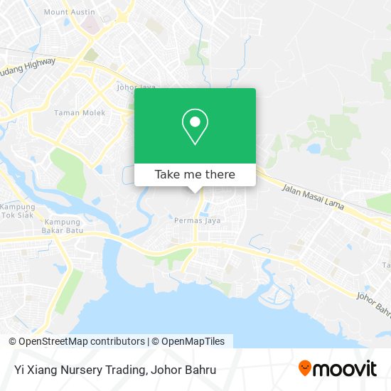 Yi Xiang Nursery Trading map