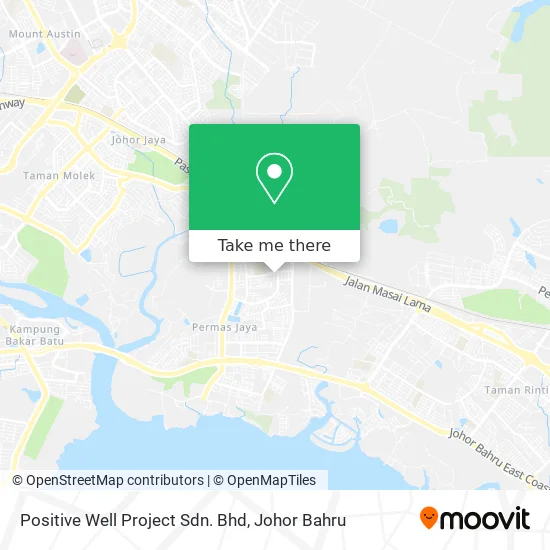 Positive Well Project Sdn. Bhd map