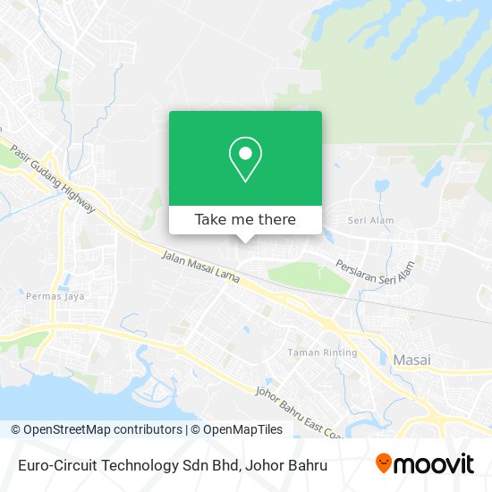 Euro-Circuit Technology Sdn Bhd map