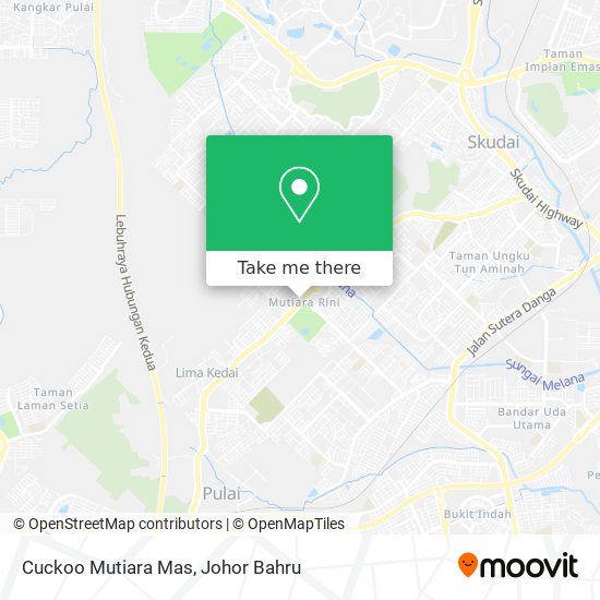 Cuckoo Mutiara Mas map