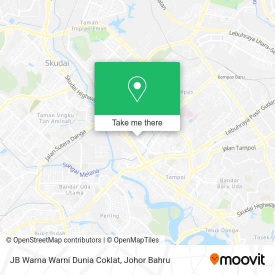 JB Warna Warni Dunia Coklat map