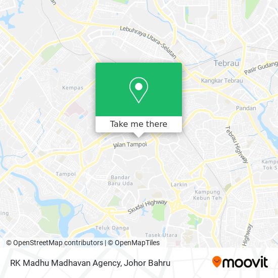 RK Madhu Madhavan Agency map