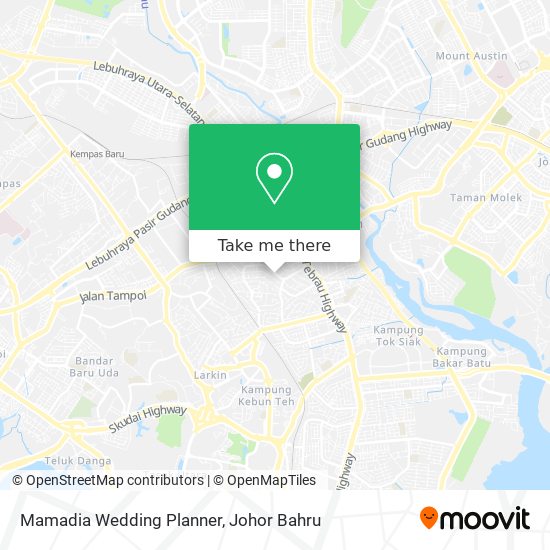 Mamadia Wedding Planner map