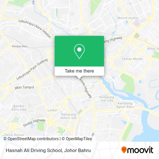 Hasnah Ali Driving School map