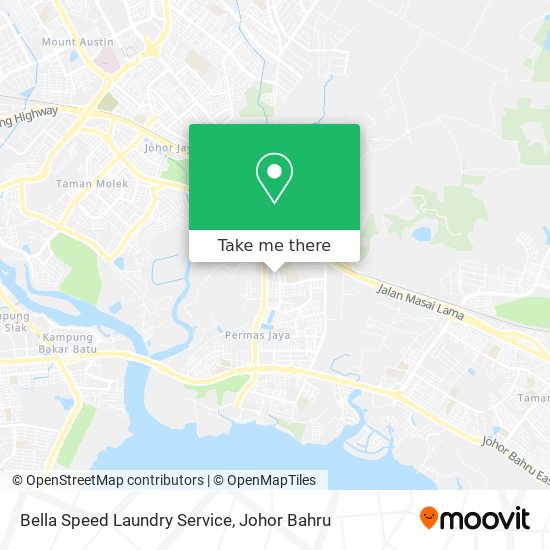 Bella Speed Laundry Service map