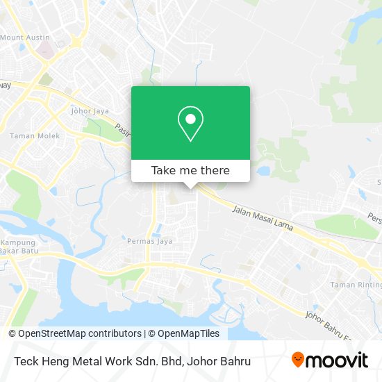 Teck Heng Metal Work Sdn. Bhd map