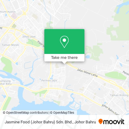 Jasmine Food (Johor Bahru) Sdn. Bhd. map