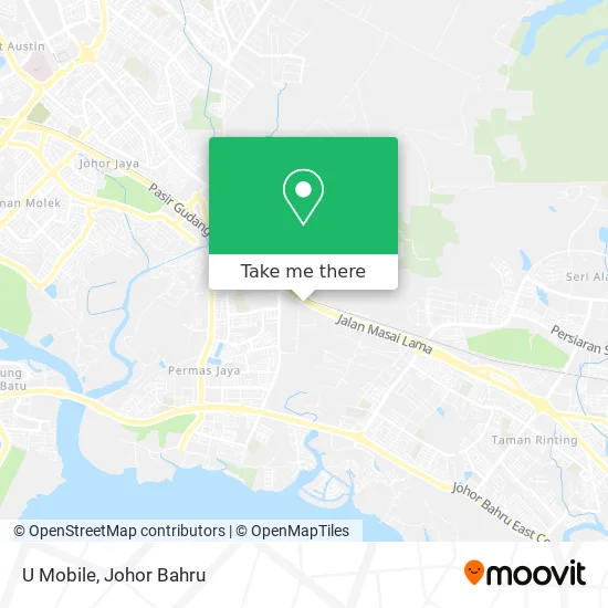 U Mobile map