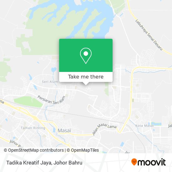 Tadika Kreatif Jaya map