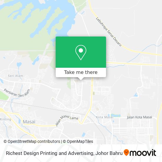 Richest Design Printing and Advertising map