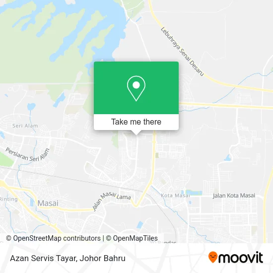 Azan Servis Tayar map