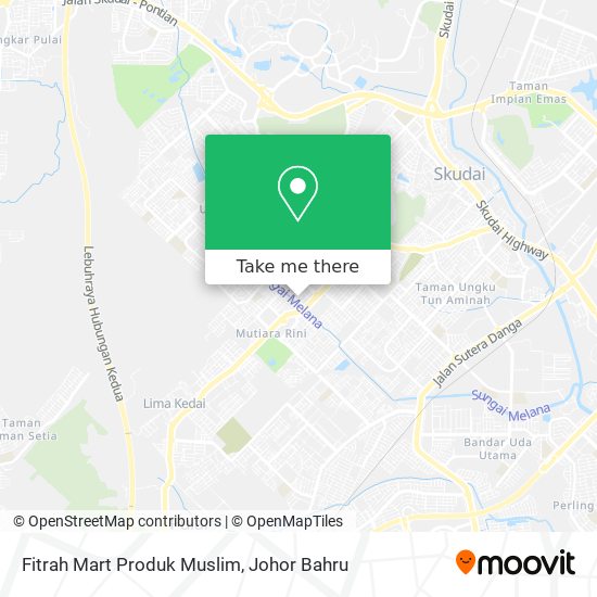 Fitrah Mart Produk Muslim map