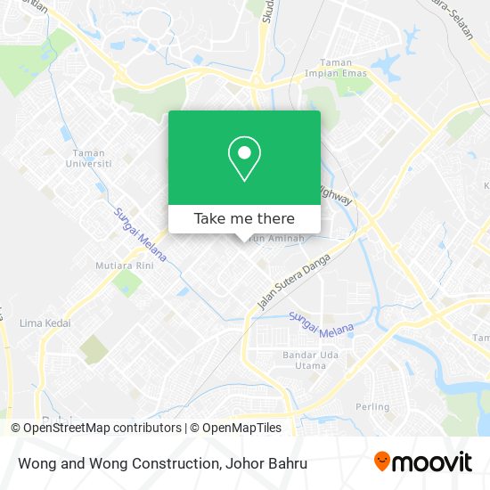 Wong and Wong Construction map