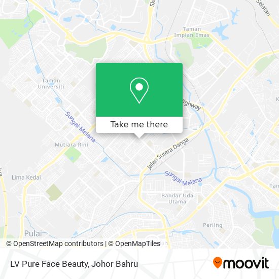 LV Pure Face Beauty map