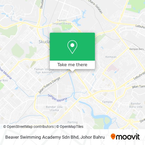 Beaver Swimming Academy Sdn Bhd map
