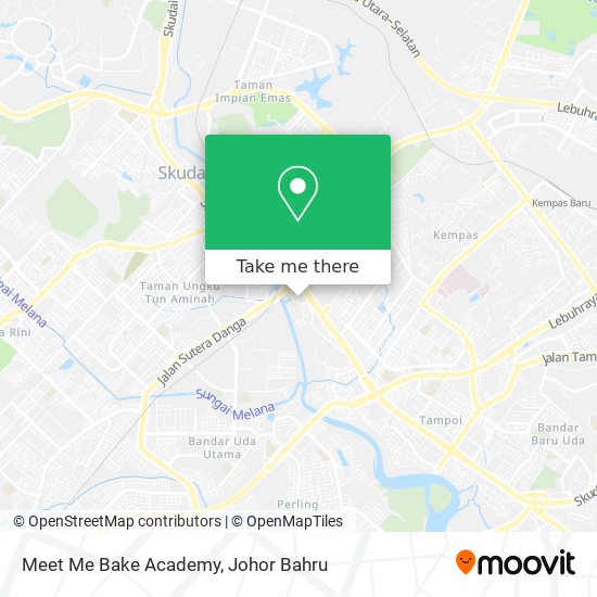 Meet Me Bake Academy map