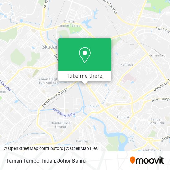 Taman Tampoi Indah map