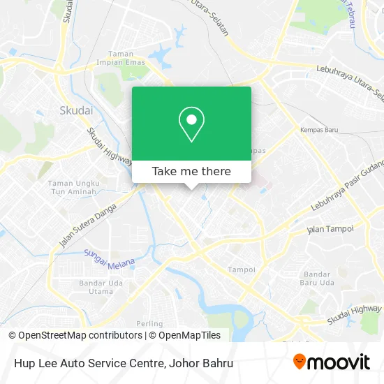 Hup Lee Auto Service Centre map