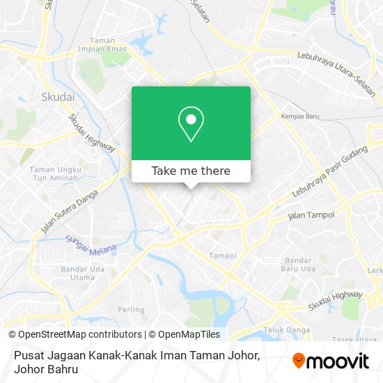 Pusat Jagaan Kanak-Kanak Iman Taman Johor map