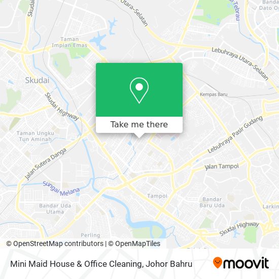 Mini Maid House & Office Cleaning map