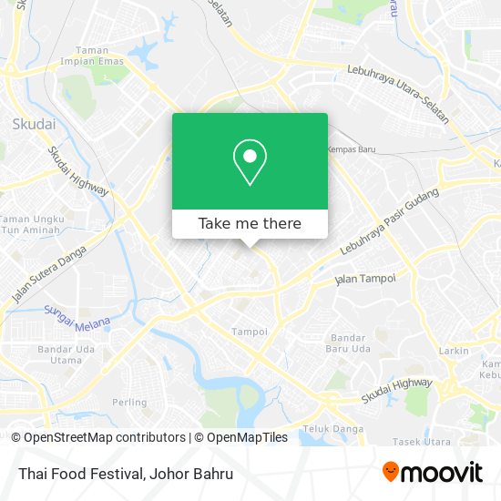 Thai Food Festival map
