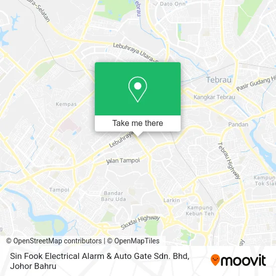 Sin Fook Electrical Alarm & Auto Gate Sdn. Bhd map