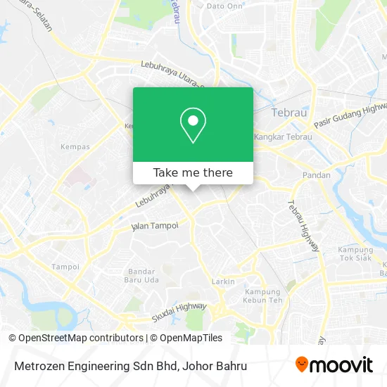 Metrozen Engineering Sdn Bhd map
