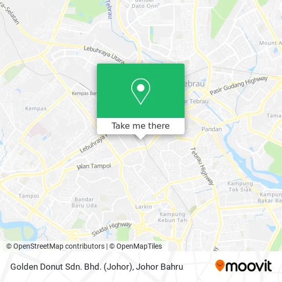 Golden Donut Sdn. Bhd. (Johor) map