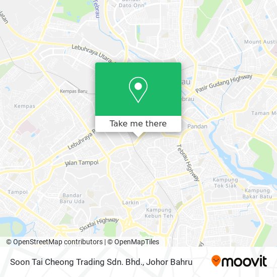 Soon Tai Cheong Trading Sdn. Bhd. map