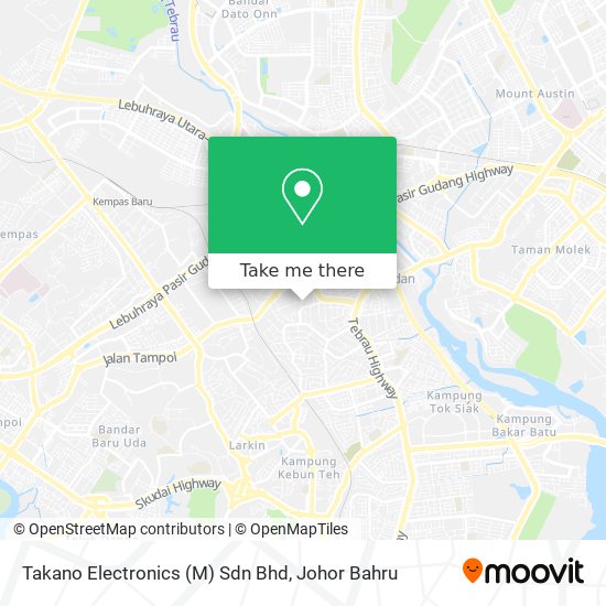 Takano Electronics (M) Sdn Bhd map