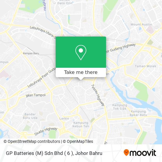 GP Batteries (M) Sdn Bhd ( 6 ) map