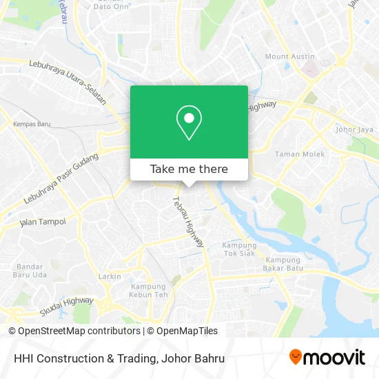 HHI Construction & Trading map