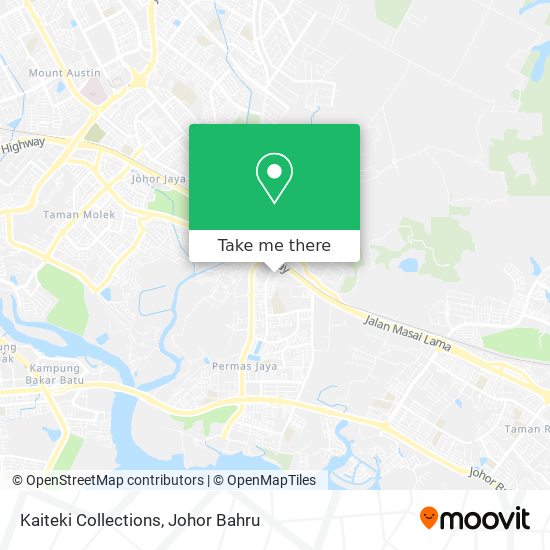 Kaiteki Collections map