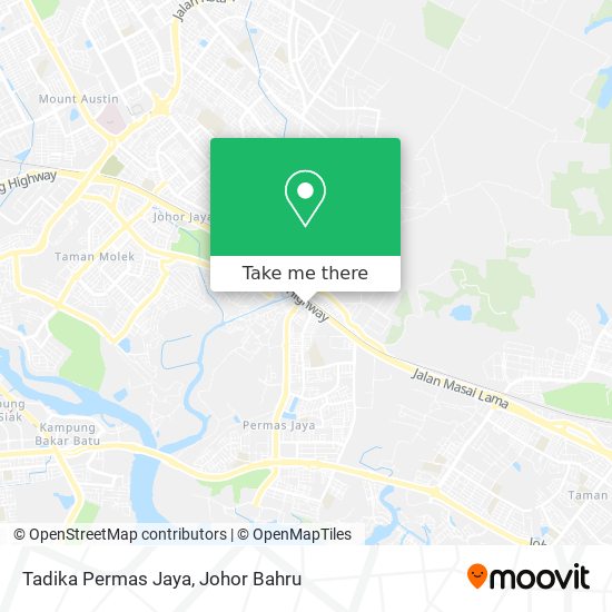 Tadika Permas Jaya map