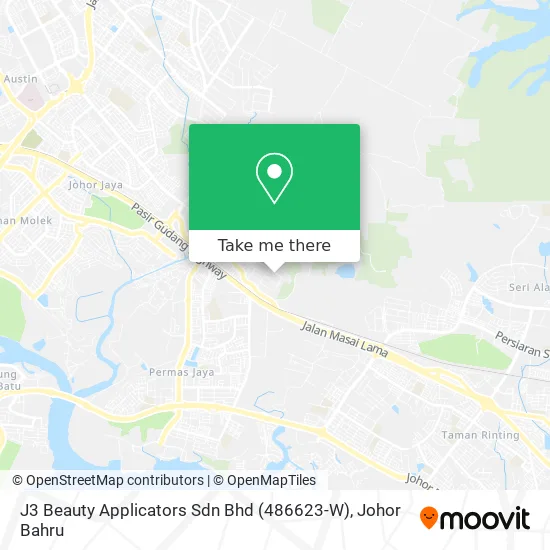 J3 Beauty Applicators Sdn Bhd (486623-W) map