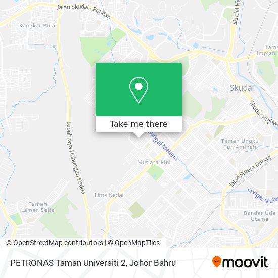 PETRONAS Taman Universiti 2 map