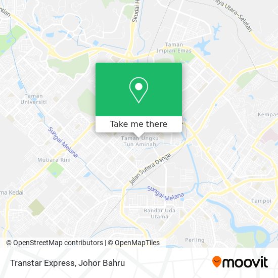 Transtar Express map