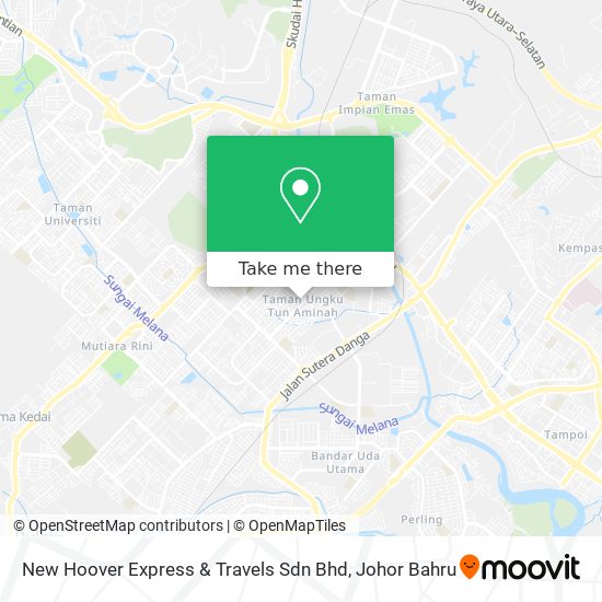 New Hoover Express & Travels Sdn Bhd map