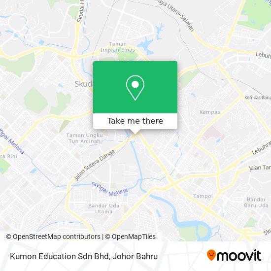 Kumon Education Sdn Bhd map
